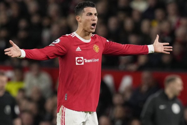 El jugador Cristiano Ronaldo. El jugador Cristiano Ronaldo.