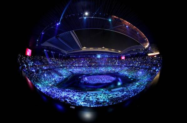 Momentos durante la inauguración de la Copa Mundial de la FIFA 2022. Momentos durante la inauguración de la Copa Mundial de la FIFA 2022.