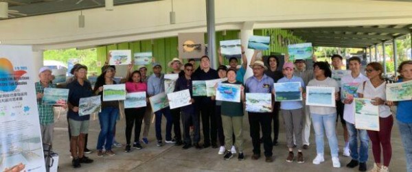 Talentosos artistas están trazando el Canal de Panamá a través de su arte, simbolizando la unión de China y Panamá mediante la creatividad y el proyecto de expresión artística. Talentosos artistas están trazando el Canal de Panamá a través de su arte, simbolizando la unión de China y Panamá mediante la creatividad y el proyecto de expresión artística.