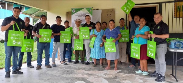 La población de la comarca recibió talleres de capacitación sobre este proyecto. La población de la comarca recibió talleres de capacitación sobre este proyecto.
