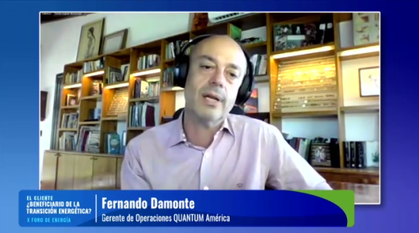 Fernando Damonte, gerente de operaciones de Quantum América Fernando Damonte, gerente de operaciones de Quantum América
