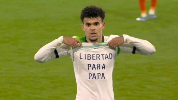 El futbolista Luis Díaz. El futbolista Luis Díaz.