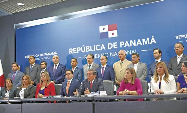 El mandatario Laurentino Cortizo, durante una conferencia de prensa en la que compartió los resultados del Consejo de Gabinete. El mandatario Laurentino Cortizo, durante una conferencia de prensa en la que compartió los resultados del Consejo de Gabinete.