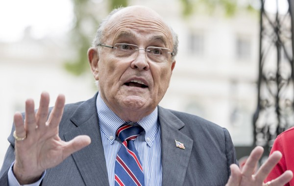 El exabogado de Donald Trump y exalcalde de Nueva York Rudolph Giuliani, en una fotografía de archivo. El exabogado de Donald Trump y exalcalde de Nueva York Rudolph Giuliani, en una fotografía de archivo.