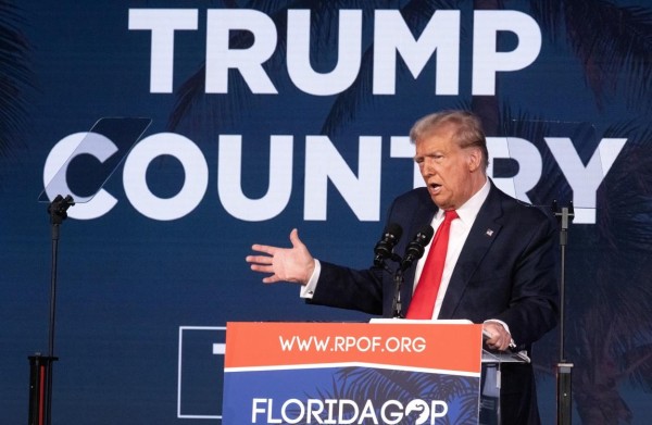 El expresidente estadounidense Donald Trump, en una imagen de archivo. El expresidente estadounidense Donald Trump, en una imagen de archivo.