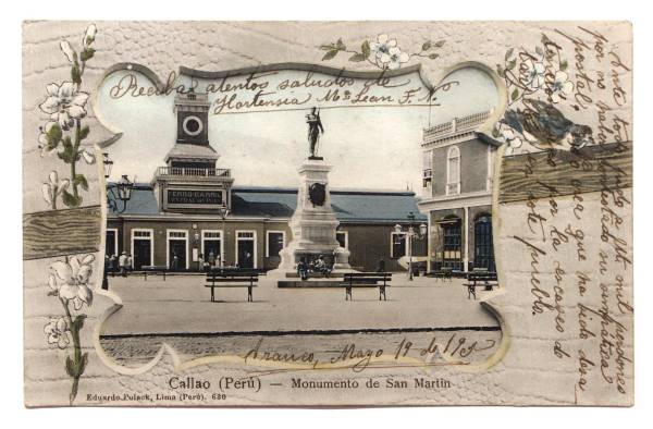Monumento a San Martín , 1912. Monumento a San Martín , 1912.