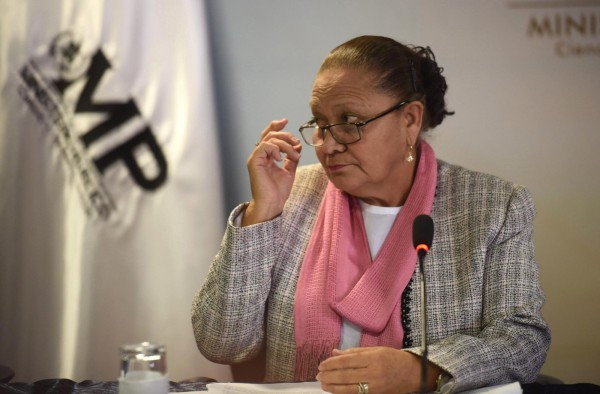 Fotografía de archivo en la que se registró a la fiscal general de Guatemala, María Consuelo Porras, en Ciudad Guatemala (Guatemala). Fotografía de archivo en la que se registró a la fiscal general de Guatemala, María Consuelo Porras, en Ciudad Guatemala (Guatemala).
