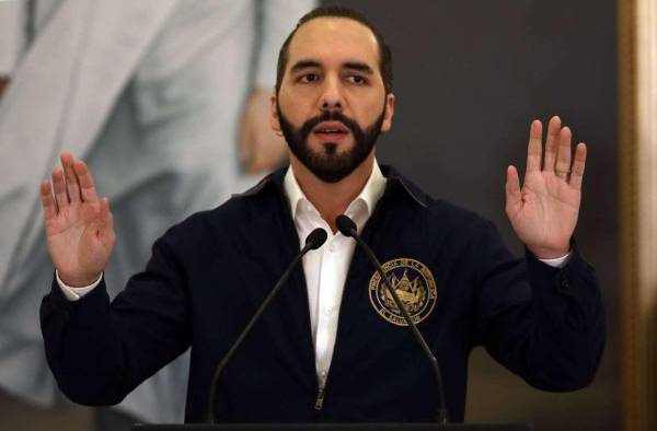 Foto de archivo del presidente de El Salvador, Nayib Bukele. Foto de archivo del presidente de El Salvador, Nayib Bukele.