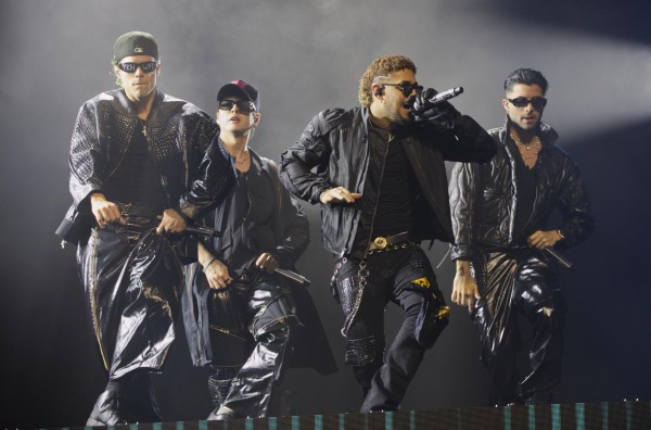 La agrupación latina CNCO se presenta en un concierto, el último de su gira Última cita, un espectáculo con el que se despiden antes de disolverse como banda, este 17 de noviembre de 2023. La agrupación latina CNCO se presenta en un concierto, el último de su gira Última cita, un espectáculo con el que se despiden antes de disolverse como banda, este 17 de noviembre de 2023.