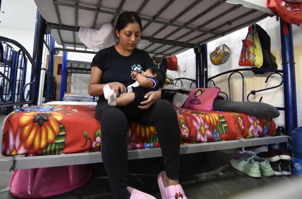 La migrante de origen guatemalteco La migrante de origen guatemalteco