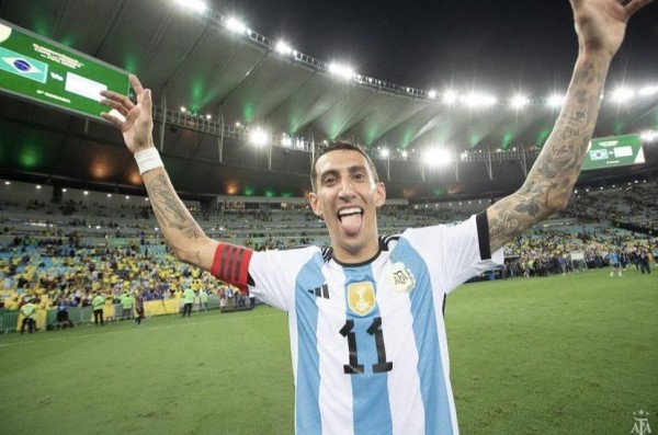 El argentino Ángel Di María. El argentino Ángel Di María.