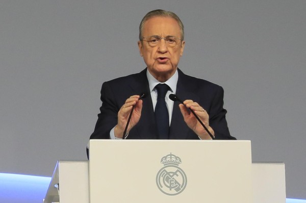 El presidente del Real Madrid, Florentino Pérez El presidente del Real Madrid, Florentino Pérez