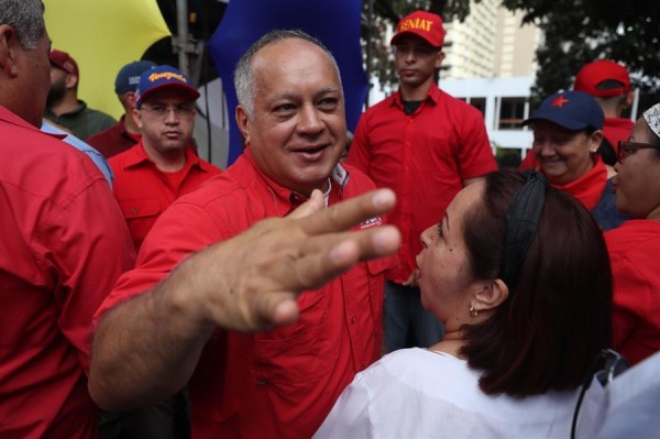 el líder chavista, Diosdado Cabello el líder chavista, Diosdado Cabello