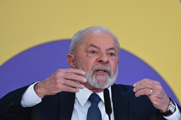 Fotografía de archivo en la que se registró al presidente de Brasil, Luiz Inácio Lula da Silva, en Brasilia, Brasil. Fotografía de archivo en la que se registró al presidente de Brasil, Luiz Inácio Lula da Silva, en Brasilia, Brasil.