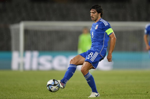 El italiano Sandro Tonali. El italiano Sandro Tonali.