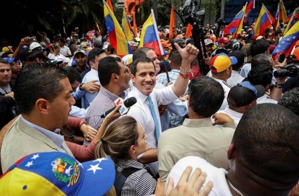 El líder opositor Juan Guaidó El líder opositor Juan Guaidó