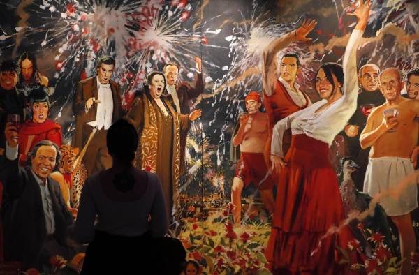 El Museo de Bellas Artes Pushkin de Moscú inauguró este lunes una exposición sobre cómo los artistas rusos han visto y se han inspirado en España durante los últimos dos siglos. El Museo de Bellas Artes Pushkin de Moscú inauguró este lunes una exposición sobre cómo los artistas rusos han visto y se han inspirado en España durante los últimos dos siglos.