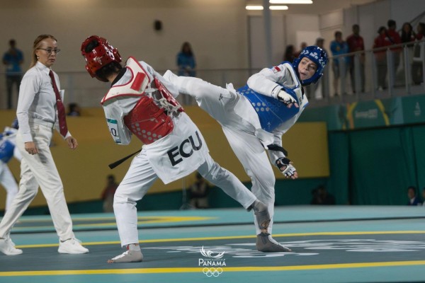 Carolena Carstens durante los Juegos Panamericanos 2023. Carolena Carstens durante los Juegos Panamericanos 2023.