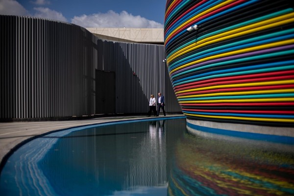 La IA irrumpe como herramienta nueva e imprescindible para combatir el cambio climático. En la imagen Expo City Dubai, en la COP28. La IA irrumpe como herramienta nueva e imprescindible para combatir el cambio climático. En la imagen Expo City Dubai, en la COP28.