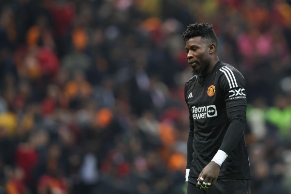 El portero del Manchester United, André Onana. El portero del Manchester United, André Onana.