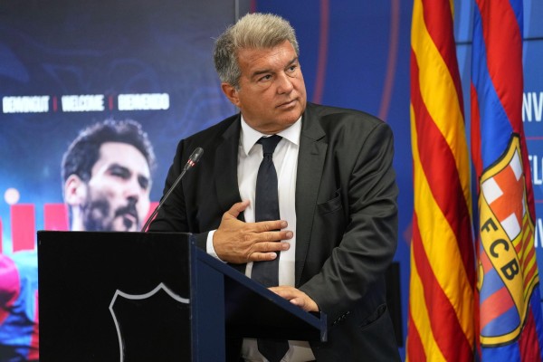 Joan Laporta, presidente del FC Barcelona. Joan Laporta, presidente del FC Barcelona.
