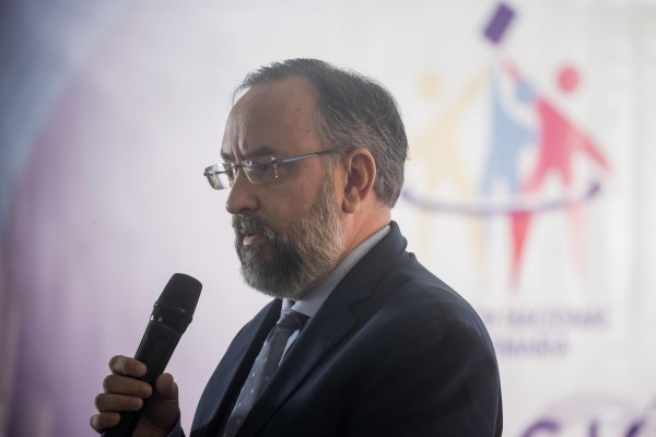 El presidente de la Comisión Nacional de Primaria, Jesús María Casal El presidente de la Comisión Nacional de Primaria, Jesús María Casal
