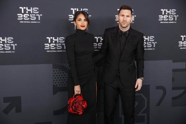 Messi con Antonella Messi con Antonella