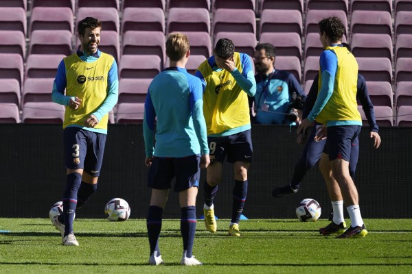 El defensa del FC Barcelona, Gerard Piqué El defensa del FC Barcelona, Gerard Piqué