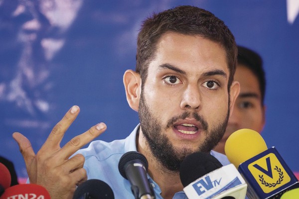 El exdiputado opositor venezolano Juan Requesens El exdiputado opositor venezolano Juan Requesens