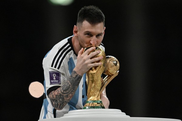 (El capitán de la selección argentina, Lionel Messi, al concluir el Mundial de Catar. (El capitán de la selección argentina, Lionel Messi, al concluir el Mundial de Catar.