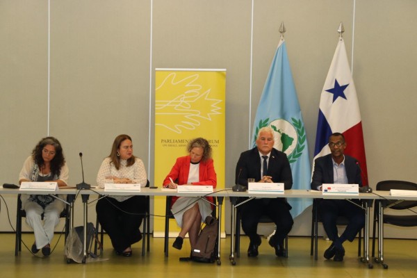 Integrantes del Foro Parlamentario sobre Armas Pequeñas y Ligeras y del Parlatino reunidos en Panamá analizan estrategias para minimizar las muertes por la violencia armada. Integrantes del Foro Parlamentario sobre Armas Pequeñas y Ligeras y del Parlatino reunidos en Panamá analizan estrategias para minimizar las muertes por la violencia armada.