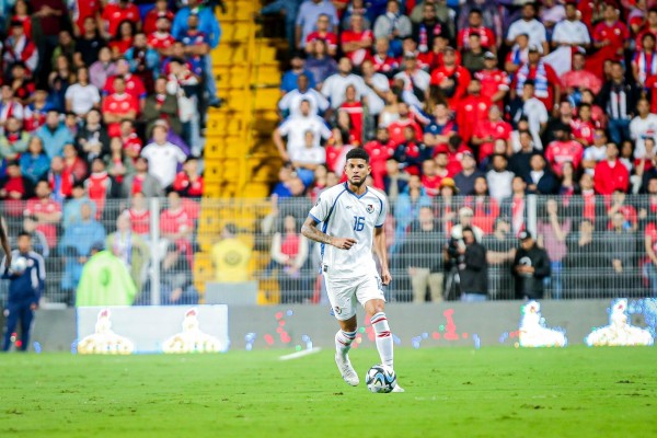 Andrés Andrade durante el partido contra Costa Rica. Andrés Andrade durante el partido contra Costa Rica.