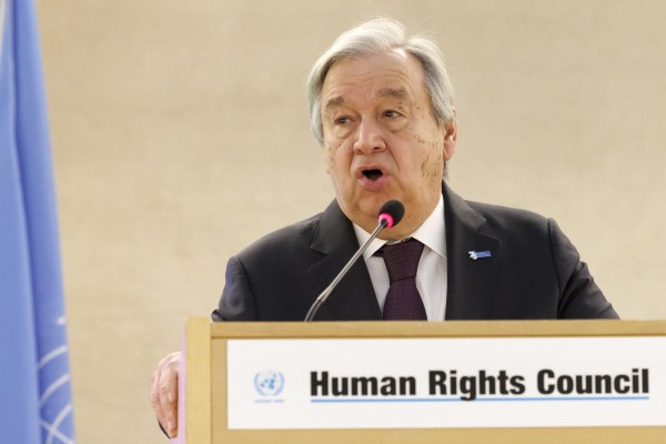El secretario seneral de la ONU, António Guterres, en una fotografía de archivo. El secretario seneral de la ONU, António Guterres, en una fotografía de archivo.