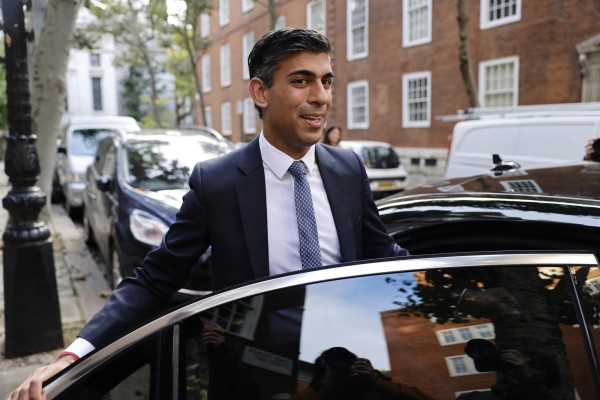 El exministro de Hacienda británico Rishi Sunak El exministro de Hacienda británico Rishi Sunak