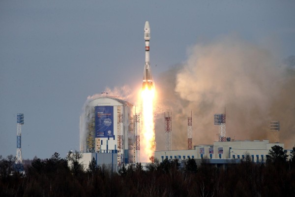Lanzamiento de un cohete en el cosmódromo Vostochny a las afueras de Tsiolkovsky (Rusia) , en una fotografía de archivo. Lanzamiento de un cohete en el cosmódromo Vostochny a las afueras de Tsiolkovsky (Rusia) , en una fotografía de archivo.