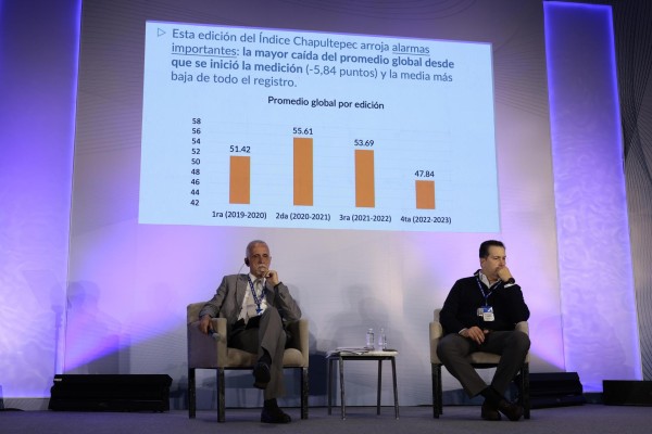 El presidente de la Comisión de Libertad de Prensa de Información de la Sociedad Interamericana de Prensa, Carlos Jornet (i), y el periodista Armando Castilla (d). El presidente de la Comisión de Libertad de Prensa de Información de la Sociedad Interamericana de Prensa, Carlos Jornet (i), y el periodista Armando Castilla (d).