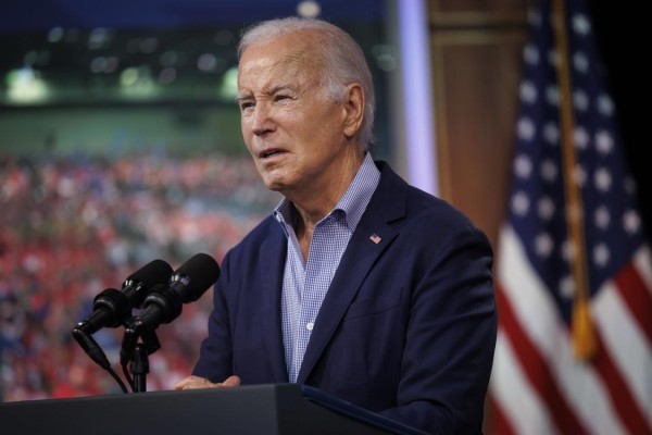 El presidente de EE.UU. Joe Biden, este 4 de julio de 2023. El presidente de EE.UU. Joe Biden, este 4 de julio de 2023.