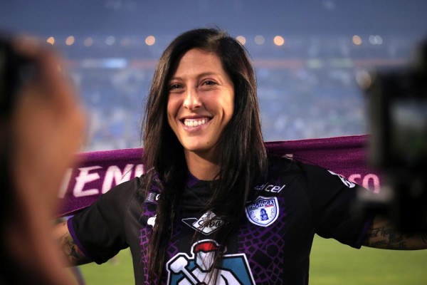 La deportista Jennifer Hermoso. Imagen de archivo. La deportista Jennifer Hermoso. Imagen de archivo.