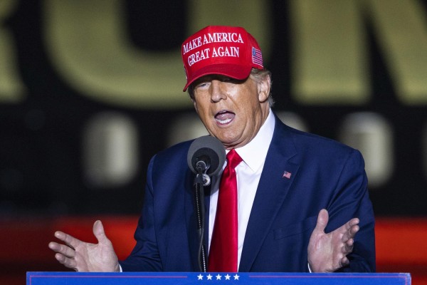 El expresidente Donald Trump, El expresidente Donald Trump,