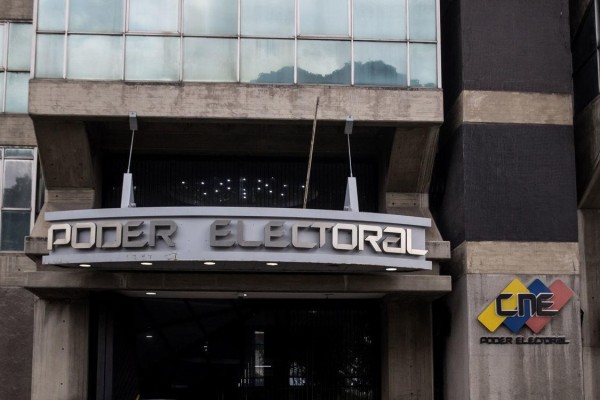 Fotografía de la sede del Consejo Nacional Electoral (CNE), en Caracas, (Venezuela), en una fotografía de archivo. Fotografía de la sede del Consejo Nacional Electoral (CNE), en Caracas, (Venezuela), en una fotografía de archivo.
