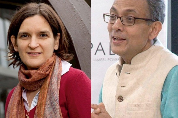 Abhijit Banerjee (D) and Esther Duflo (I) Abhijit Banerjee (D) and Esther Duflo (I)