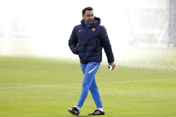 El entrenador del FC Barcelona Xavi Hernández El entrenador del FC Barcelona Xavi Hernández