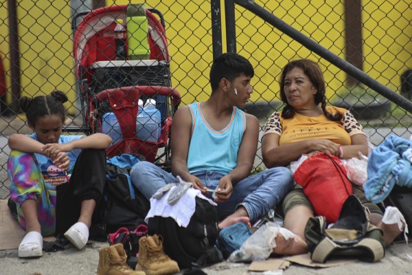 Los migrantes esperan cruzar Costa Rica para llegar a la frontera norte con Nicaragua Los migrantes esperan cruzar Costa Rica para llegar a la frontera norte con Nicaragua