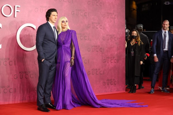 Adam Driver y Lady Gaga en el estreno de la película 'House of Gucci'. Adam Driver y Lady Gaga en el estreno de la película 'House of Gucci'.