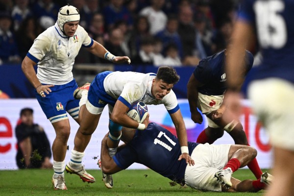 El equipo, que entrena Fabien Galthié, sentenció el partido anotando cuatro tries. El equipo, que entrena Fabien Galthié, sentenció el partido anotando cuatro tries.