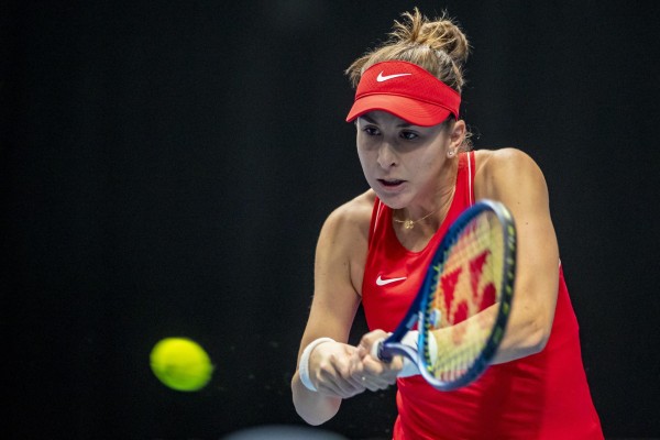 Belinda Bencic, en una foto de archivo de su participación en la Copa Billie Jean King con Suiza. Belinda Bencic, en una foto de archivo de su participación en la Copa Billie Jean King con Suiza.