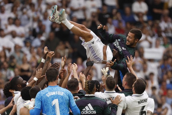El exfutbolista, Eden Hazard. El exfutbolista, Eden Hazard.