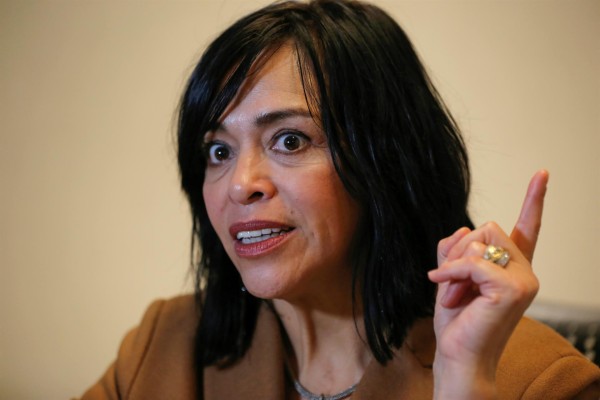 La periodista de investigación mexicana, Anabel Hernández. La periodista de investigación mexicana, Anabel Hernández.