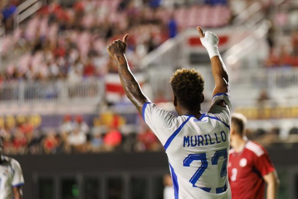 Michael Amir Murillo durante el partido contra Costa Rica. Michael Amir Murillo durante el partido contra Costa Rica.