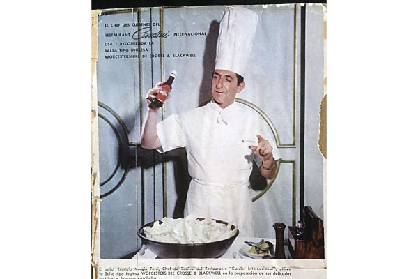 Chef Remigio Murgia, en portada de diario. Chef Remigio Murgia, en portada de diario.